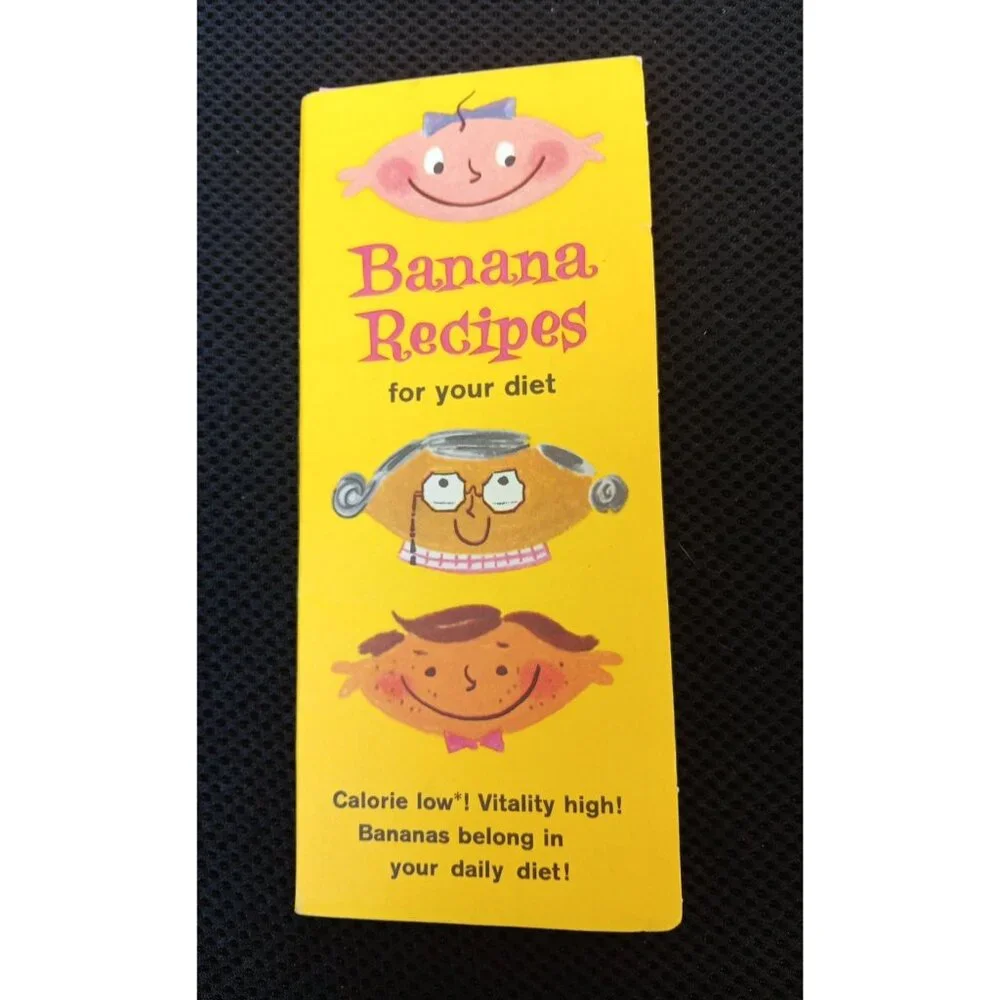 Vintage - United Fruit‎ Company -  Banana Recipes Cards